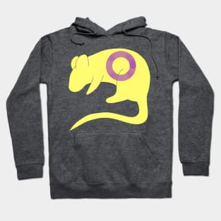 Intersex Pride Rat Hoodie